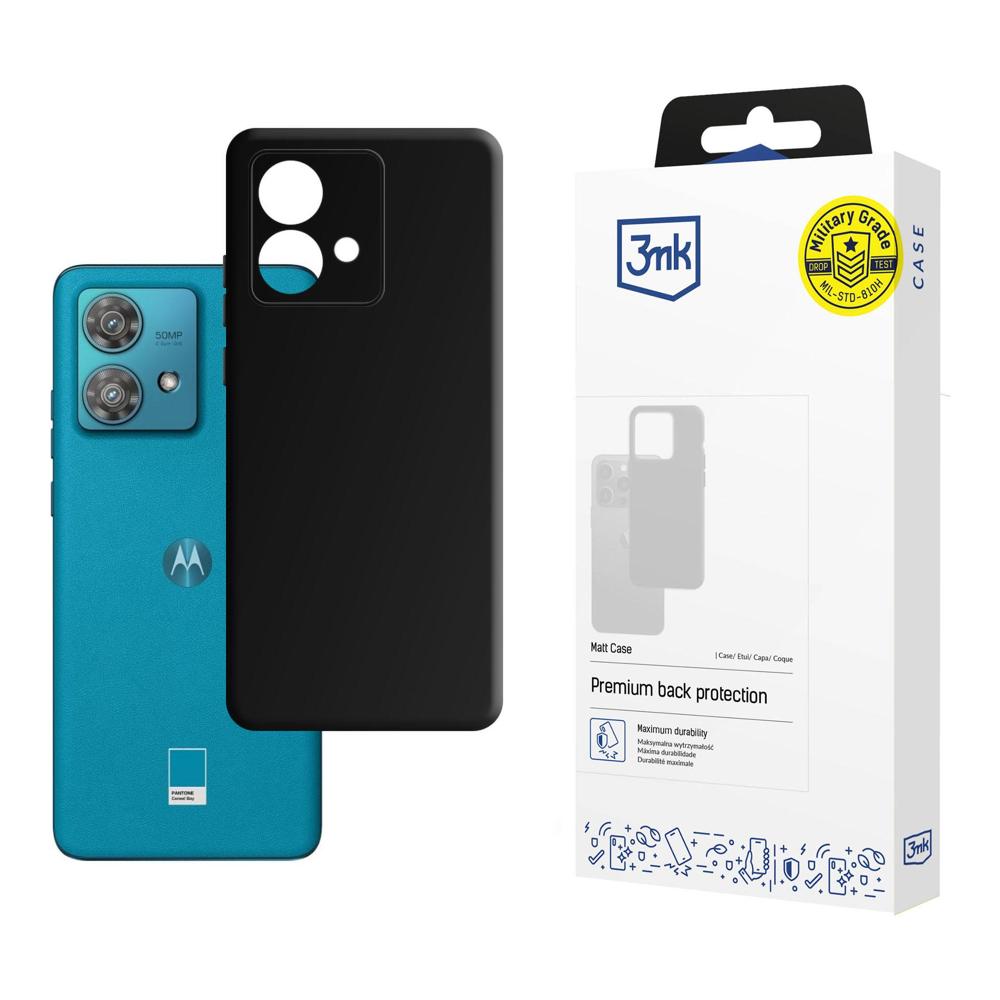 Pouzdro na Motorola Edge 40 Neo - 3mk Matt Case Černá