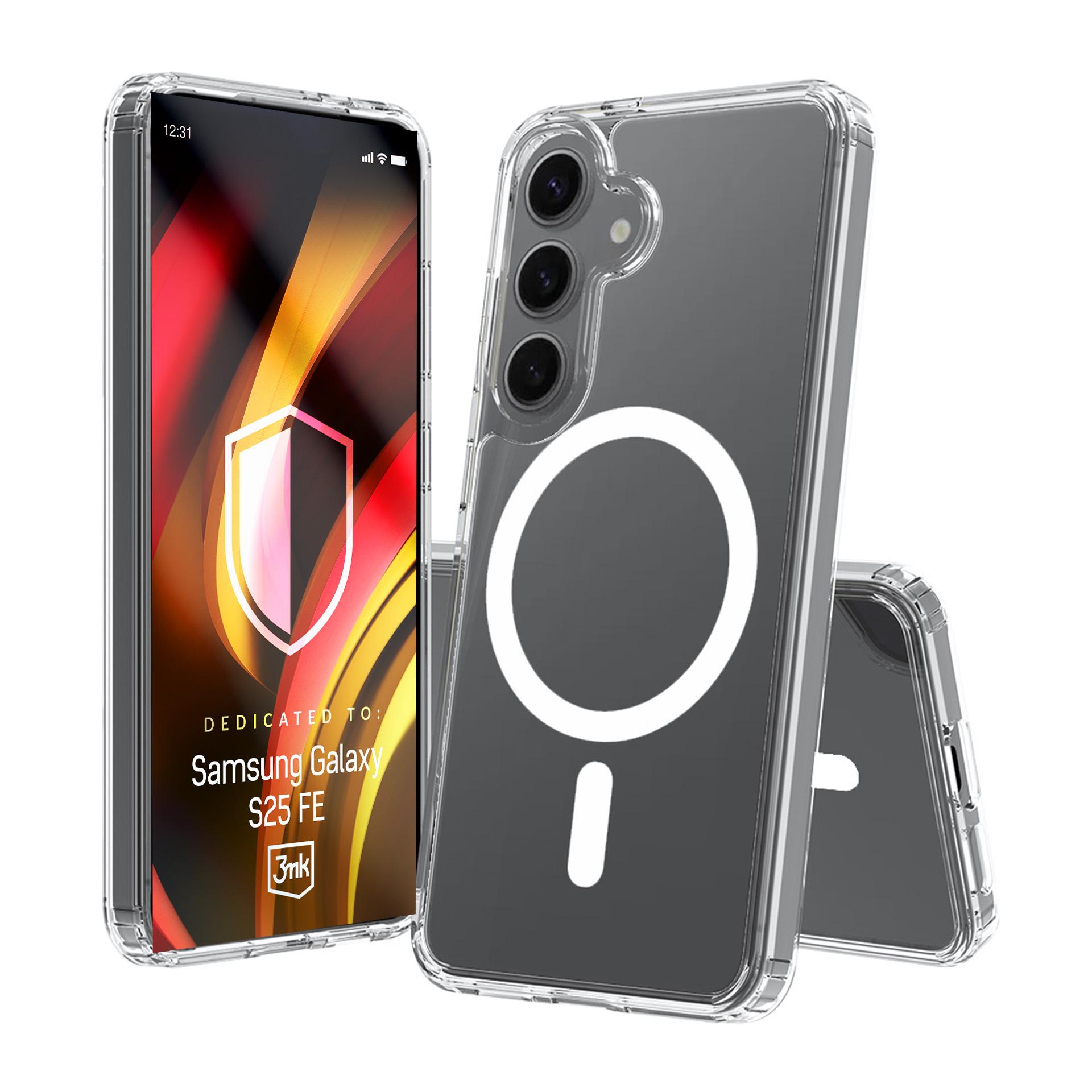 Pancéřové pouzdro na Samsung Galaxy S25 FE - 3mk HARDY® LiqForce MagCase™