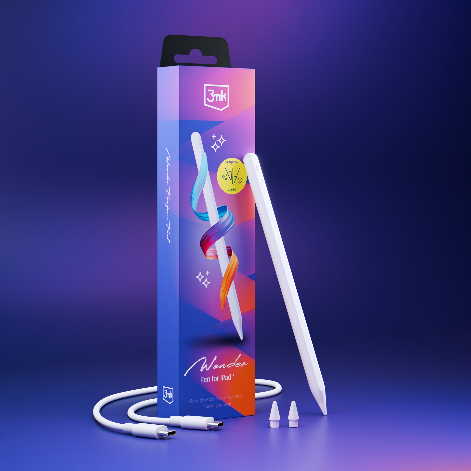 Rysik aktivní pro iPady 3mk Wonder Pen™