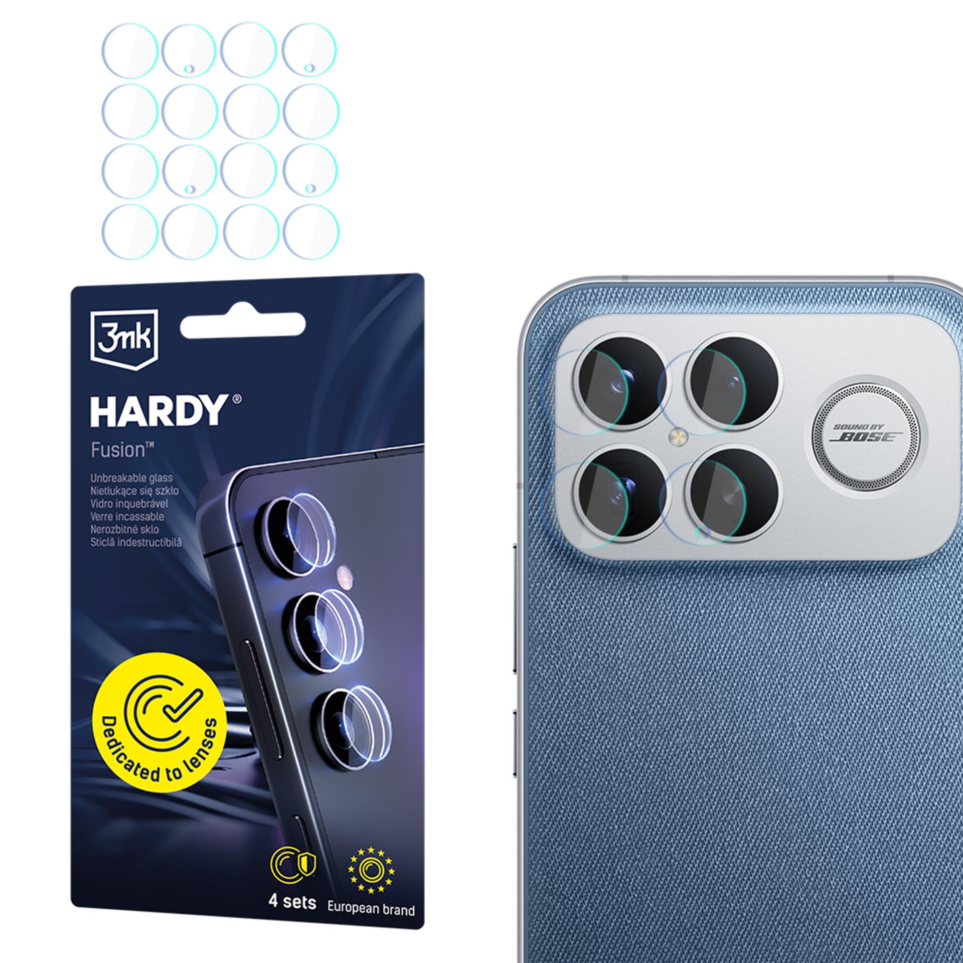 Sklo na čočku fotoaparátu pro Poco F8 Ultra - 3mk HARDY® Fusion Lens Protection™