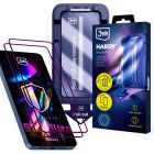 2× Tvrzené sklo s aplikátorem pro Samsung Galaxy S25 Ultra – 3mk HARDY® Hardura 9H™