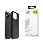 Pouzdro na Apple iPhone 16 Pro - 3mk Silikonové pouzdro Černé