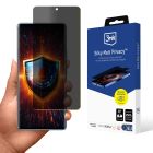 Fólie pro soukromí na Redmi Note 14 Pro 4G - 3mk Silky Matt Privacy
