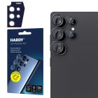 Ochrana objektivu na Samsung Galaxy S25 Ultra - HARDY Lens Protection Pro Black