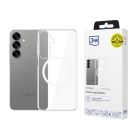 Pouzdro na Samsung Galaxy S25 - 3mk Clear MagCase
