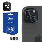 Tvrzené sklo na objektiv fotoaparátu pro Apple iPhone 15 - 3mk Lens Protection Pro Graphite