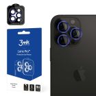 Tvrzené sklo na objektiv fotoaparátu pro Apple iPhone 15 Pro - 3mk Lens Protection Pro Royal Blue