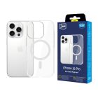 Pancéřové pouzdro s MagSafe na Apple iPhone 16 Pro - 3mk EverClear MagCase