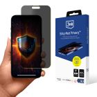 Fólie pro soukromí na Apple iPhone 15 Pro Max - 3mk Silky Matt Privacy