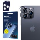 Ochrana objektivu na Apple iPhone 15 Pro - 3mk HARDY Lens Protection Pro