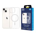 Pouzdro na Apple iPhone 13/14 - 3mk EverClear MagCase