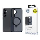 Pouzdro na Samsung Galaxy S25 - 3mk Smoke Case Mag&Stand