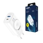 Napájecí adaptér 2v1 pro Apple PD GaN 33W - 3mk HARDY Charger