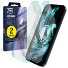 2x Hybridní sklo na Apple iPhone 15 - 3mk HARDY® Fusion™