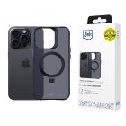 Pouzdro na Apple iPhone 15 Pro Max - 3mk Smoke Case Mag&Stand