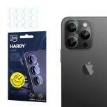 Sklo na čočku fotoaparátu pro Apple iPhone 15 Pro Max - 3mk HARDY® Fusion Lens Protection™