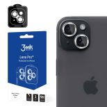 Tvrzené sklo na objektiv fotoaparátu pro Apple iPhone 15 Plus - 3mk Lens Protection Pro Silver