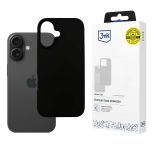 Pouzdro na Apple iPhone 16 Plus - 3mk Silikonové pouzdro Černé