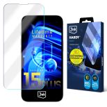 Superodolná fólie pro Apple iPhone 15 Plus - 3mk HARDY® Tectra™ (doživotní záruka)