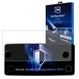 Matná ochranná fólie na displej navigace pro Skoda Kamiq Bolero 2024- – 3mk TechWrap Matte™ Center Display