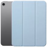 Pouzdro s podpěrkou na tablet Apple iPad A17 Pro (6/7) (8.3") - 3mk HARDY® TabCase™ Modrá