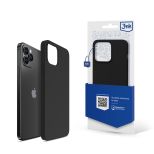 Pouzdro na Apple iPhone 12 Pro Max - 3mk Silikonové pouzdro Černé
