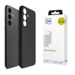 Silikonové pouzdro pro Samsung Galaxy S24+ - 3mk HARDY® Mellow Case™ Black
