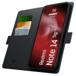 Pouzdro s klopou pro Redmi Note 14 5G – 3mk HARDY® Foldy Case™