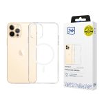 Pouzdro na Apple iPhone 12 Pro Max - 3mk Clear MagCase