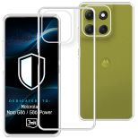 Průhledné pouzdro pro Motorola Moto G86 – 3mk HARDY® Vision Case™