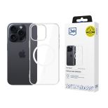 Pouzdro na Apple iPhone 16 Pro - 3mk Clear MagCase