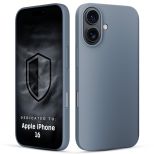 Silikonové pouzdro s MagSafe pro Apple iPhone 16 - 3mk HARDY® Mellow MagCase™ Ultramarine
