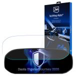 Matná ochranná fólie na displej přístrojového štítu pro Dacia Bigster Journey 2025- - 3mk TechWrap Matte Cluster™