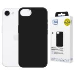 Luksusové pouzdro na Apple iPhone 16E/ iPhone 17E - 3mk HARDY MagSilicone Black
