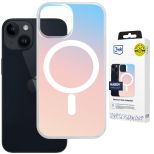 Holografické pouzdro s MagSafe pro Apple iPhone 13/14 – 3mk HARDY® PrisMag Case™