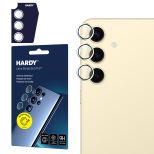 Ochrana objektivu na Samsung Galaxy S24 - HARDY Lens Protection Pro Yellow