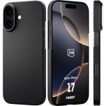 Pouzdro z aramidového vlákna s MagSafe na Apple iPhone 17 - 3mk HARDY® Aramid MagCase™