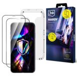2× Tvrzené sklo s aplikátorem pro Apple iPhone 11 - 3mk HARDY® Hardura 9H™