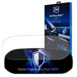 Matná ochranná fólie na displej přístrojového štítu pro Dacia Duster Journey 2025- - 3mk TechWrap Matte Cluster™