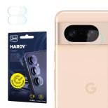 Sklo na čočku fotoaparátu pro Google Pixel 8 5G - 3mk HARDY® Fusion Lens Protection™
