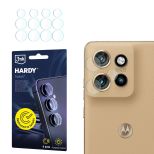 Sklo na čočku fotoaparátu pro Motorola Edge 50 Neo - 3mk HARDY® Fusion Lens Protection™