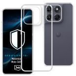 Průhledné pouzdro pro Motorola Moto G67 – 3mk HARDY® Vision Case™