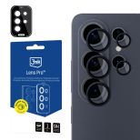 Tvrzené sklo na objektiv fotoaparátu pro Samsung Galaxy S26 Ultra - 3mk Lens Protection Pro Black