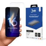 Hybridní nerozbitné sklo na Apple iPhone 16 - 3mk FlexibleGlass™