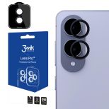 Tvrzené sklo na objektiv fotoaparátu pro Samsung Galaxy S25 Edge - 3mk Lens Protection Pro Black