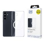 Pouzdro na Samsung Galaxy S26+ - 3mk Clear MagCase