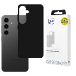 Silikonové pouzdro pro Samsung Galaxy S24 - 3mk HARDY® Mellow Case™ Black