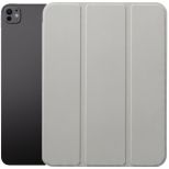 Pouzdro s držákem na tablet Apple iPad Pro 11 (M4/M5) (11") - 3mk HARDY® TabCase™ Stříbrná