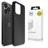 Silikonové pouzdro pro Apple iPhone 16 Pro Max - 3mk HARDY® Mellow Case™ Black