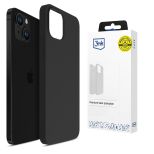 Silikonové pouzdro pro Apple iPhone 14 Plus - 3mk HARDY® Mellow Case™ Black